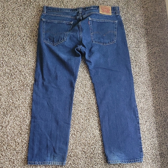 Levi Men's Blue Jeans 36×30 - Picture 10 of 16